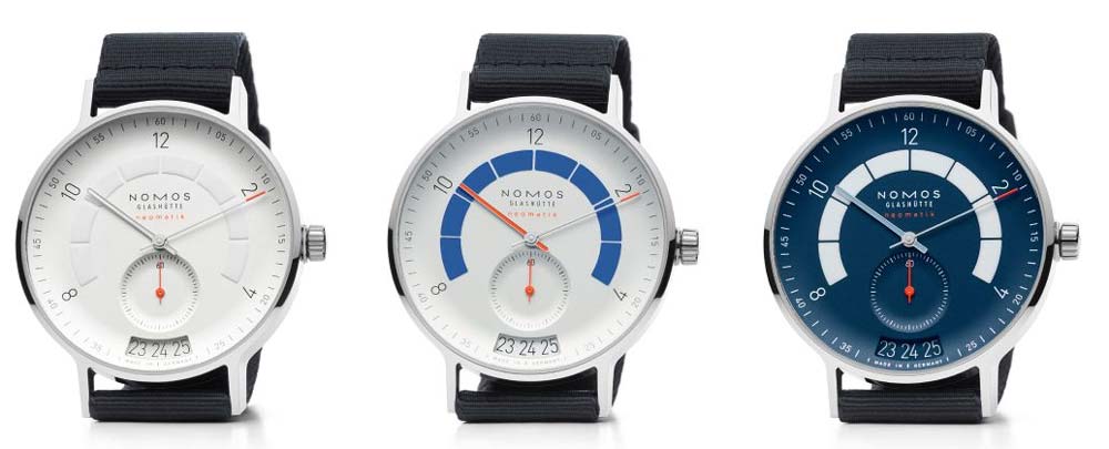 New Nomos Glashutte Autobahn Collection Head On
