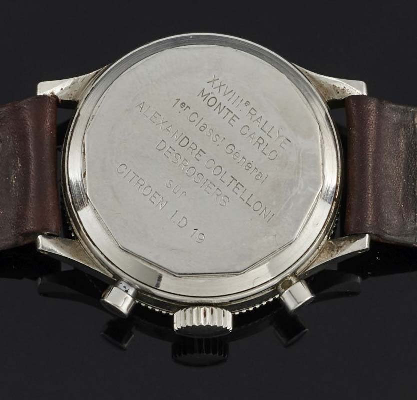 Caseback of the Breguet 1957 Type XX Chronograph