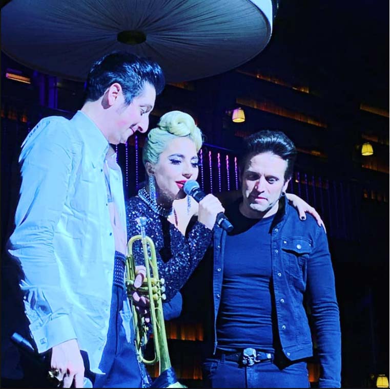 THe iconic Lady Gaga performing @ Nomad Restaurant