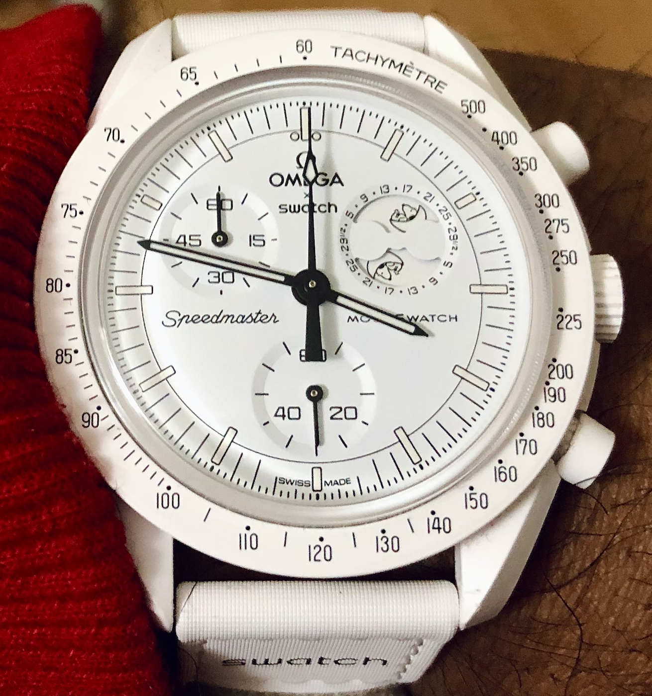 Why the white Mission to the Moonphase 